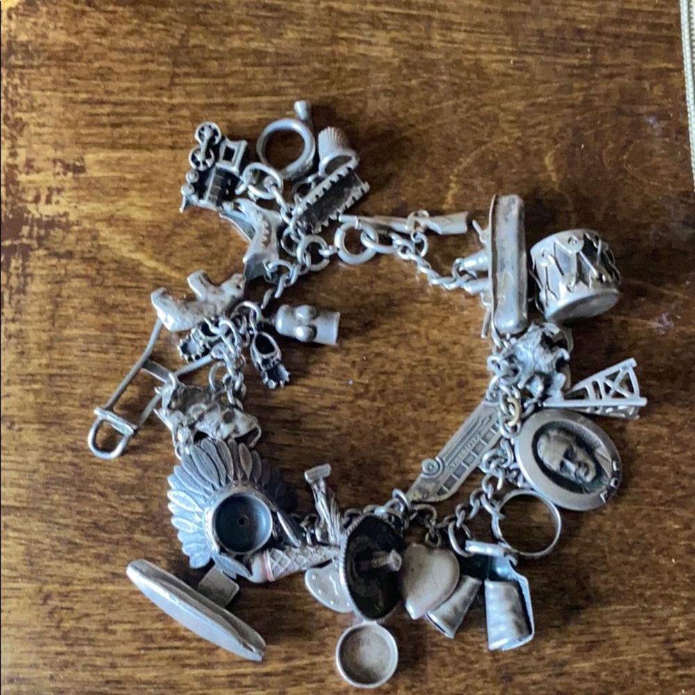 sterling silver  vintage bracelet